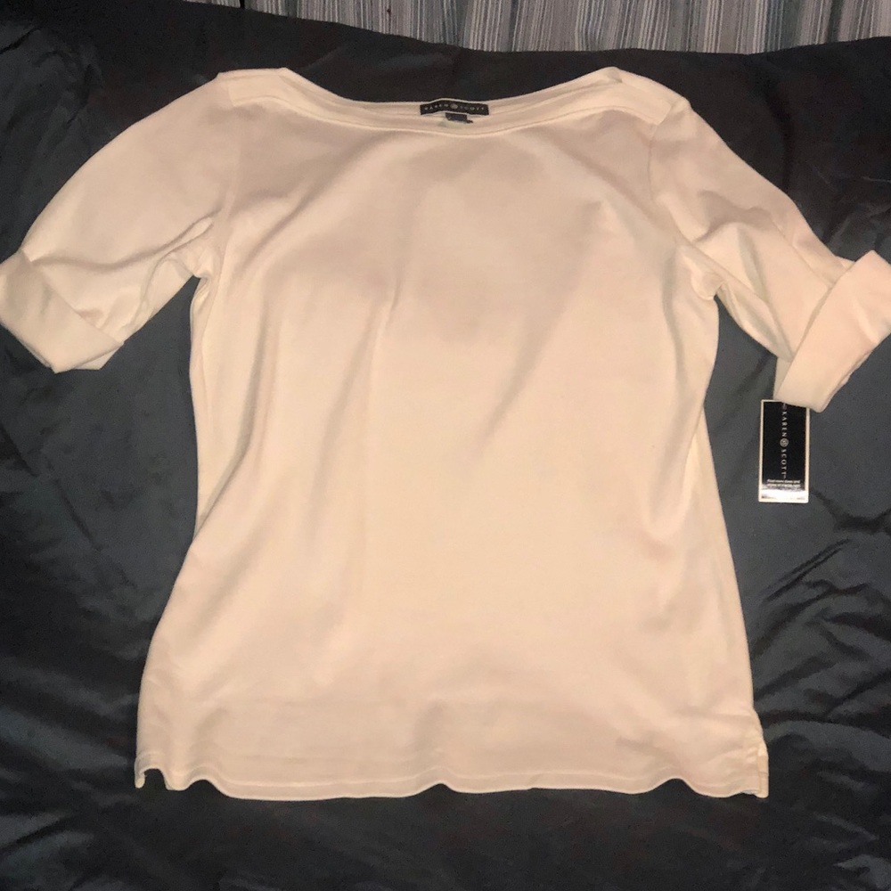 NWT Karen Scott Shirt